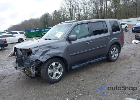 2014 Honda Pilot Ex-L из США, поврежденный, VIN 5FNYF3H5XEB006982